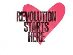 Revolution Starts Here - by Leah Pearlman of Dharma Comics
