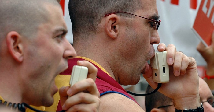Buddhists with Megaphones
